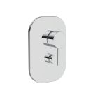 FACADE DE DOUCHE MITIGEUR AVEC INVERSEUR PICCHE CHROME