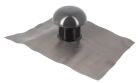 CHAPEAU VENTILATION AVEC COLLERETTE ETACHEITE  37X25 DIAMETRE 63    - CD6