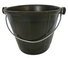 SEAU CAOUTCHOUC NOIR 12L