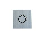 Ensemble tampon + siphon 300x300mm gris - TAMPON 300 X 300 + SIPHON GRIS