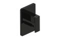 facade laiton mitigeur douche quadri s 2 sorties chrome noir