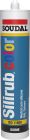 Mastic élastique neutre - SILIRUB COLOR RAL 9007 aluminium gris - cartouche de 300ml