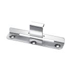 Patte coulissante standard montée profil n°1 - inox - non teinté