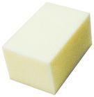 EPONGE MOUSSE SYNTHETIQUE BLANCHE 15X10X8CM