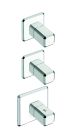 facade mitigeur thermostaque encastre italy  poignee chrome pd70200