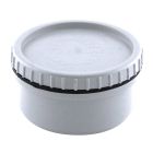Bouchon PVC évacuation Ø40 blanc - BOUCHON PVC Ø40 BLANC