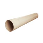 Tuyau de descente sable - long. 2m x diam. 50mm - TUYAU DESCENTE D 50 SABLE 2ML