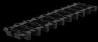 GRILLE PVC LONGUEUR 0,5 M POUR CANIVEAU BAS CAB510AFR POUR CANIVEAU LARGEUR 100  - GDR10AFR