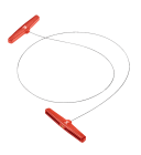 Scie à fil pour couper les tuyaux en matières synthétiques (PVC, PVC-C, PP et PE) - long. 90cm