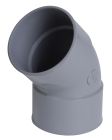 COUDE SIMPLE FEMELLE/FEMELLE  45° DIAMETRE 125      - UCX44