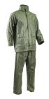 Ensemble pluie 170 gr PU Vert TM