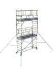 Échafaudage roulant en aluminium