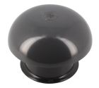 CHAPEAU VENTILATION SANS ANTI INSECTE   DIAMETRE 80 ARDOISE   - UCC8