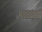 Receveur de douche pierre naturelle - DESIGN graphite rectangle - long. 140cm x larg. 90cm