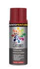 Peinture acrylique metal , bois , plastiques classique brillant rouge pourpre - aérosol de 0,4L