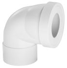 PIPE RIGIDE COURTE COUDEE FEMELLE D100MM