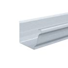 Gouttière moulurée sans pince 4000 x 325 x 0.65 mm - zinc - CLASSIC naturel