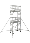 Échafaudage roulant en aluminium NEOLIUM 200 BOX - hauteur de travail 6m - Neolium 200 box