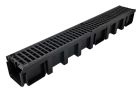 Caniveau avec grille composite vissée - long. 1m x larg. 130mm - classe B125