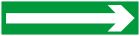 SIGNALISATION EXTERIEURE ET INTERIEURE - FLECHE (SECOURS) l 330 L 120mm