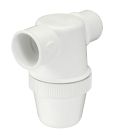 SIPHON LAVABO A COLLER HORIZONTALE DIAMETRE 32 PVC-C BLANC    - 1YF1CB