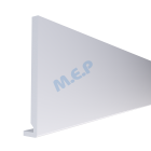 Jumbo '16' Planche de rive en PVC cellulaire hauteur 200 mm x 5 mlép16 mm - Jumbo '16' Planche de rive en PVC cellulaire hauteur 200 mm x 5 mlép16 mmcouleur BLANC