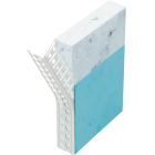 Profilé d'angle PVC GENIUS pour arrondi 3 m