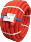 Tube PER rouge prégainé - Ø16 - 25 M
