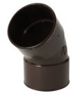 COUDE FEMELLE/FEMELLE 45° DIAMETRE 80 MARRON - CR44GTM