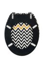 ABATTANT FSC 100% TRENDY LINE DIPLOMAT YELLOW
