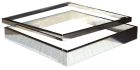 Kit 2 Inserts Platinum/Steel Lisses 1 En 5Cm + 1 En 2Cm - - Pilier De Clôture Platinum
