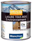 LASURE TOUS BOIS ENVIRONNEMENT 1L BLANC BLANCHON Lasures Bardage et boiserie