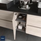 Coquette ALLIANCE 300 réversible 1 porte avec système push CHÊNE NATUREL 300 x 540 x 450 mm