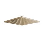 POMME DE DOUCHE CARREE 30X30 LAITON VIEUX BRONZE