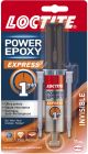 LOCTITE Power Epoxy Express 1 min Invisible Seringue, 11ml