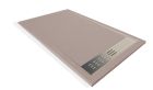 RECEVEUR SOLIDSTONE 1400X900X30 AV BORDURE ET GRILLE LARGE MOKA