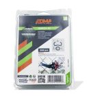 AGRAFE OMEGA 20 - Galva A - x 1000 pcs  