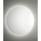 Miroir MOON 800 circulaire avec luminaire (4.8 W.) IP44 d 800 mm