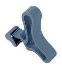 Accessoire pour sèche serviette - SAUTER ACC SSV PATERE COURBES GRIS ACIER