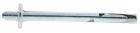 Cheville à frapper en acier au carbone - SDA - diam. 6 mm x long. 43 mm - Boîte de 100