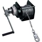 Enrouleur câble, fonction treuil - Acier galvanisé - Longueur:  20   m - TR00520