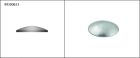 Clous podotactile à coller aluminium tête plate 25 x 5 mm - Boîte de 300