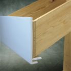 Planche en F cellulaire 175mm longueur 6 ml  blanc signalisation 3