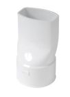MANCHETTE DIAMETRE 80 POUR TUBE DESCENTE  OVATION 28 BLANC    - ZR95B