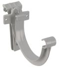 SUPPORT DE CROCHET MONTE POUR PROFILE LG25 GRIS - ASC25