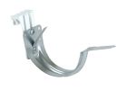 SUPPORT CROCHET BLANC MONTE ZINC POUR PROFILE LG25  - UASC25ZB