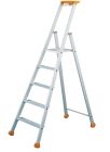 Marchepied aluminium simple MP PRO 5 marches - haut. 3,10m - MP PRO