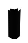 Plinthe de cuisine - RACCORD ANGLE DROIT PLINTHE 16/19 X 150 MM NOIR X4