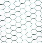 Grillage en rouleau Triple torsion  vert 6009 maille 25 mm - haut. 1,5m x long. 25m
