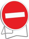 PANNEAUX TEMPORAIRES - B1 850 T1 SENS INTERDIT